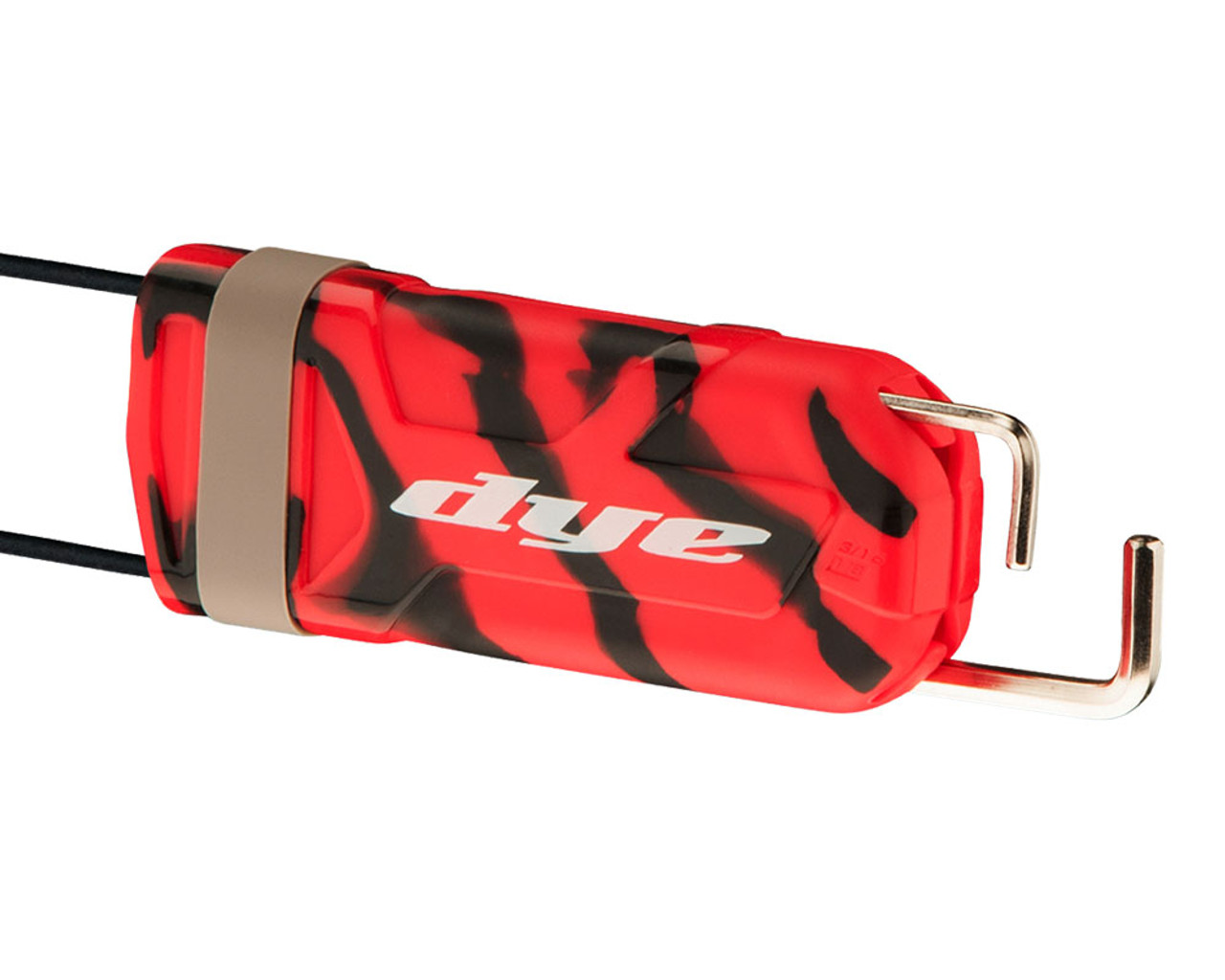 Dye Barrel Sock Flex TWST Red/blk