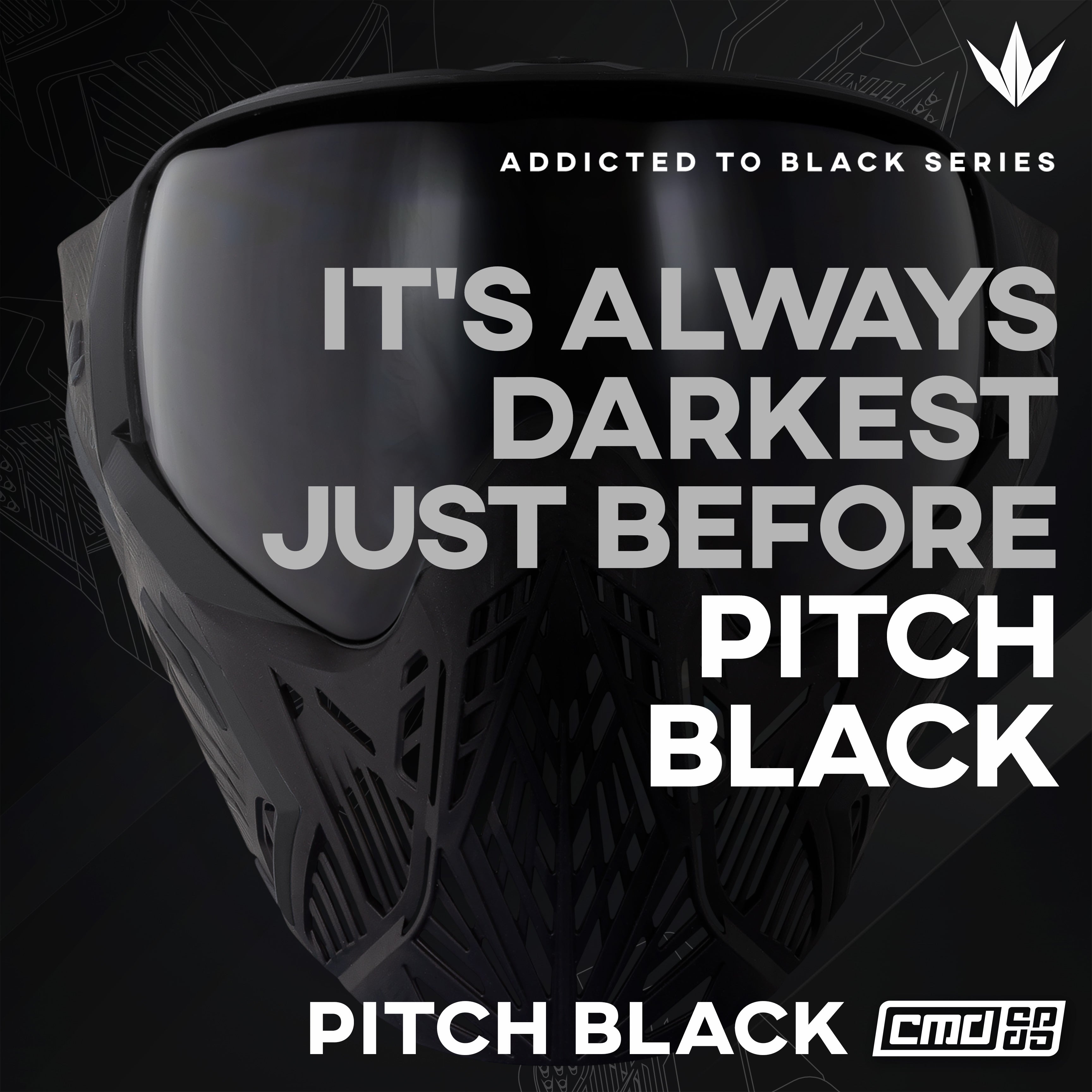 Bunkerkings CMD Goggle - Pitch Black