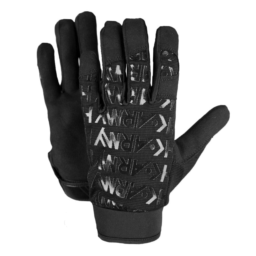 HK ARMY HSTL Glove Black (Full Finger), Small