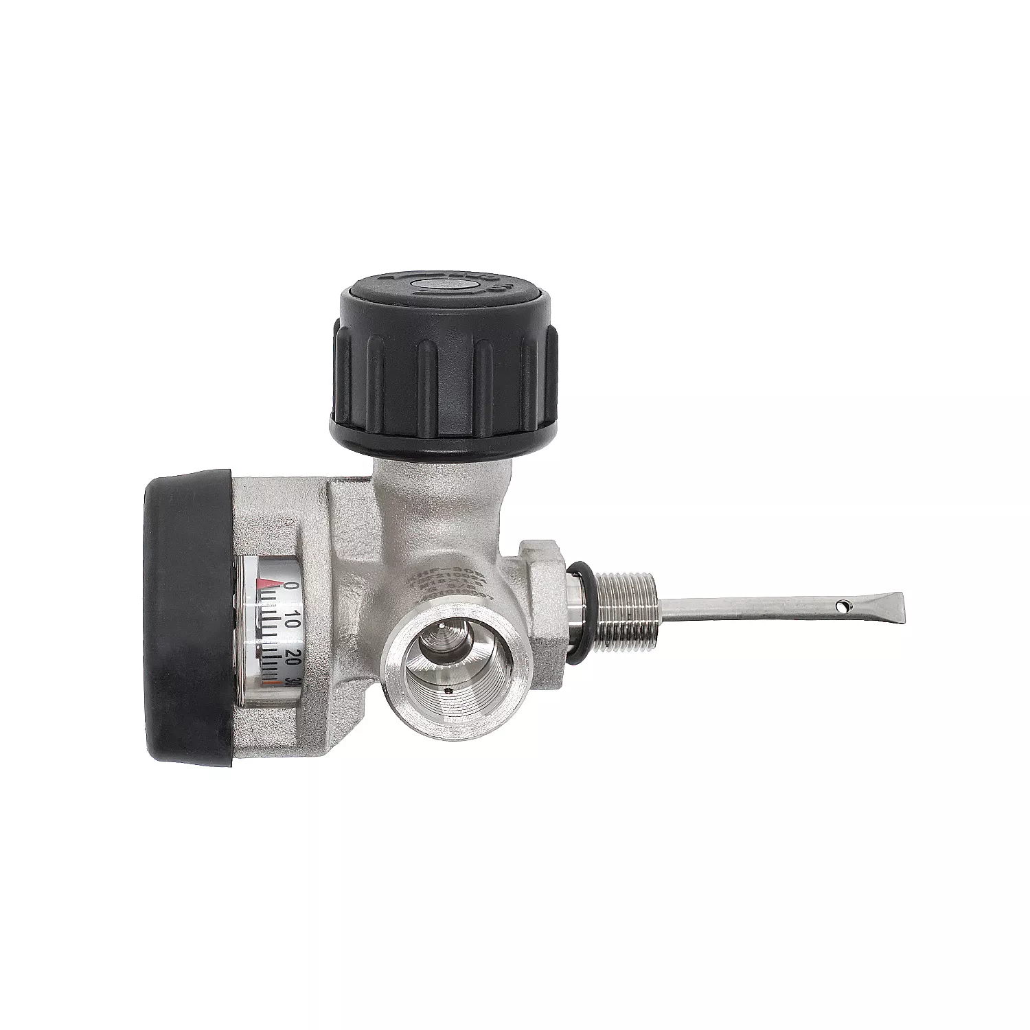 300 BAR Valve With Pressure Gauge, M18x1.5 Thread