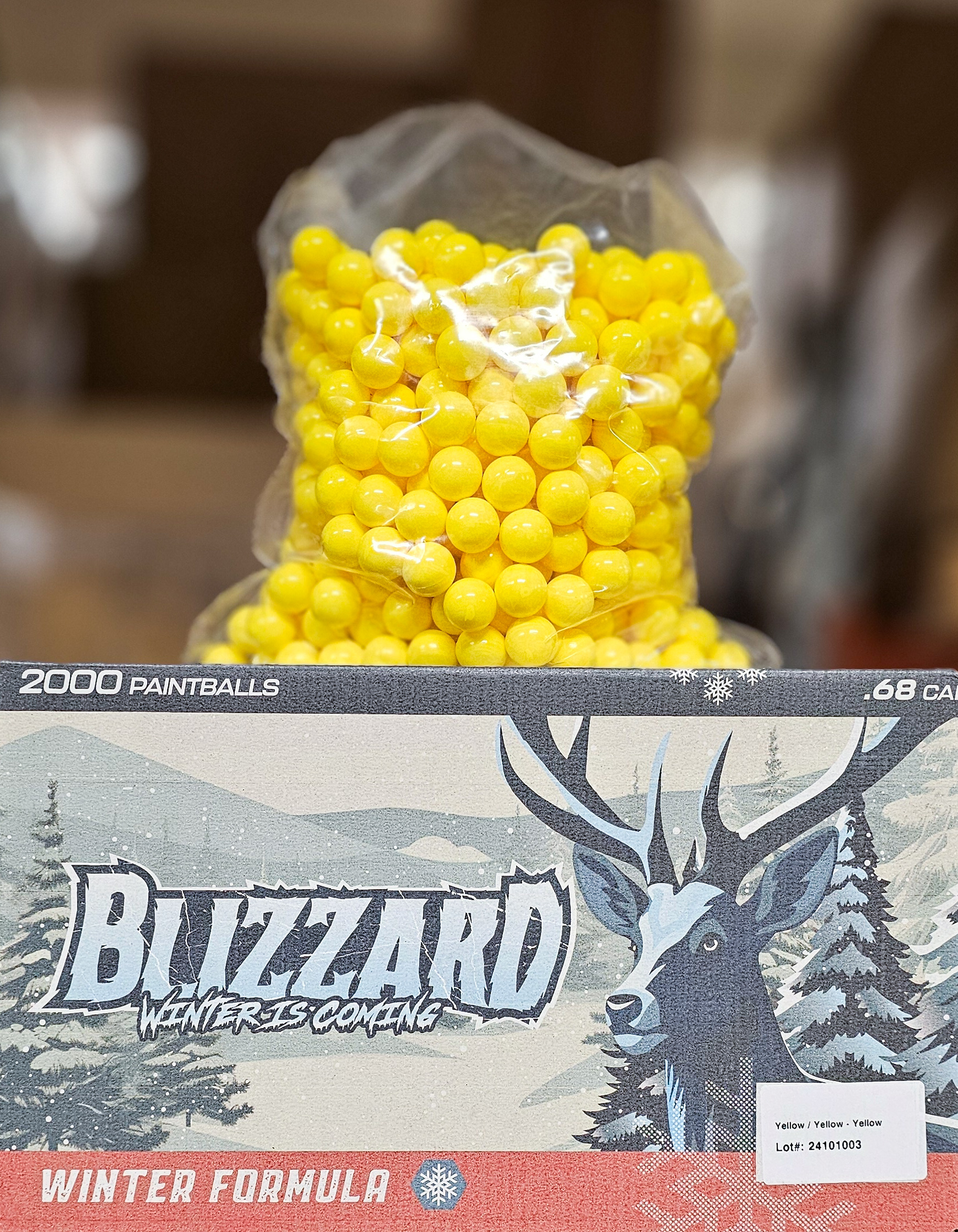 Blizzard Paintballs .68 Cal 500pcs - Seven