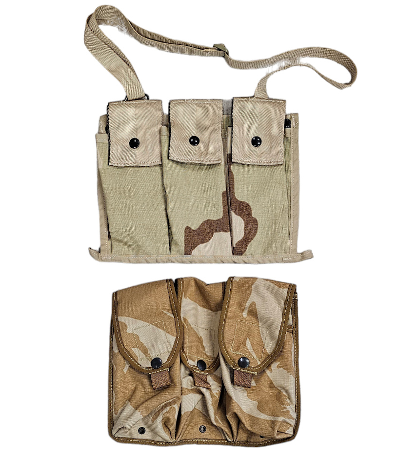 Desert Camo Pouches - USED