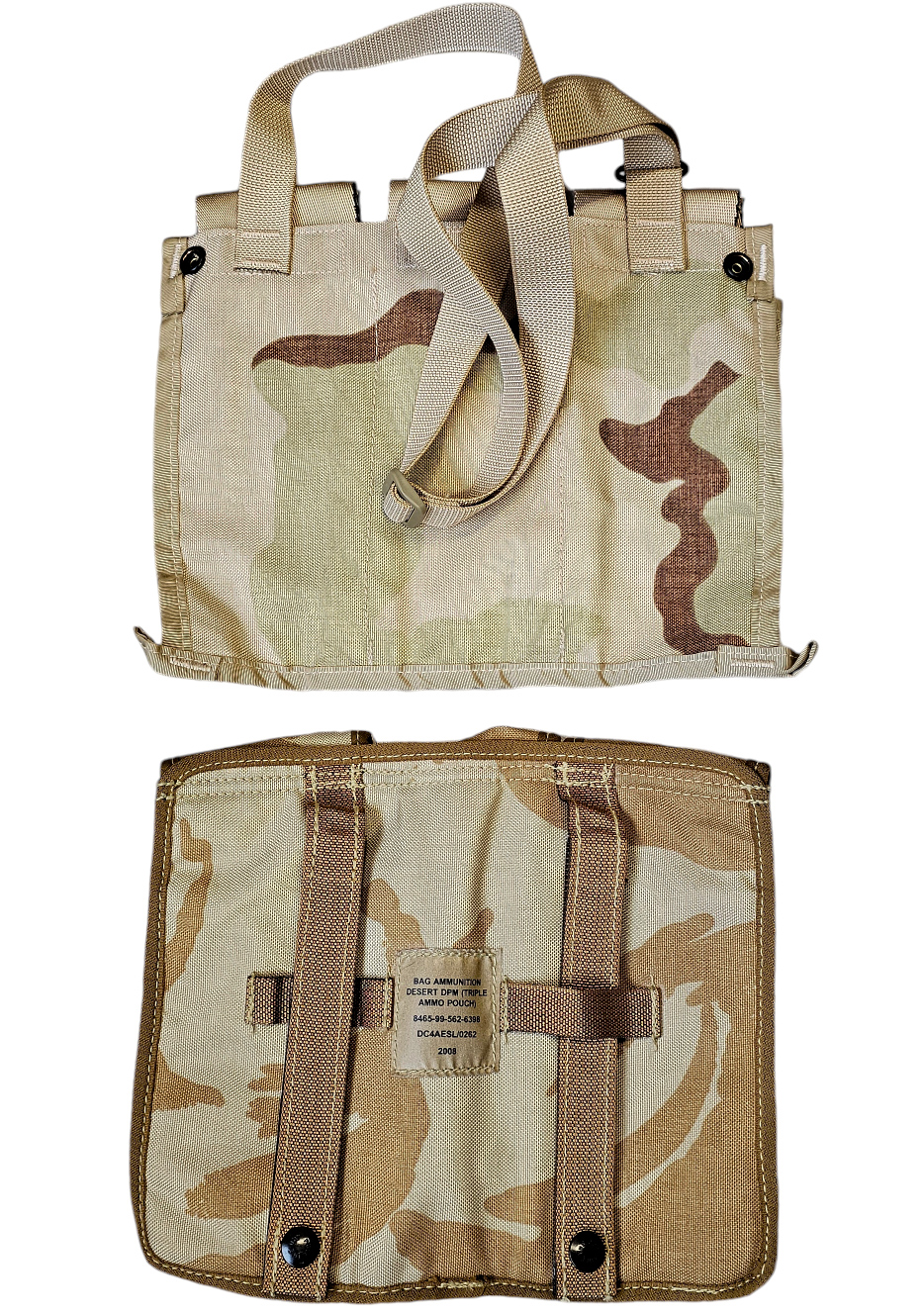 Desert Camo Pouches - USED