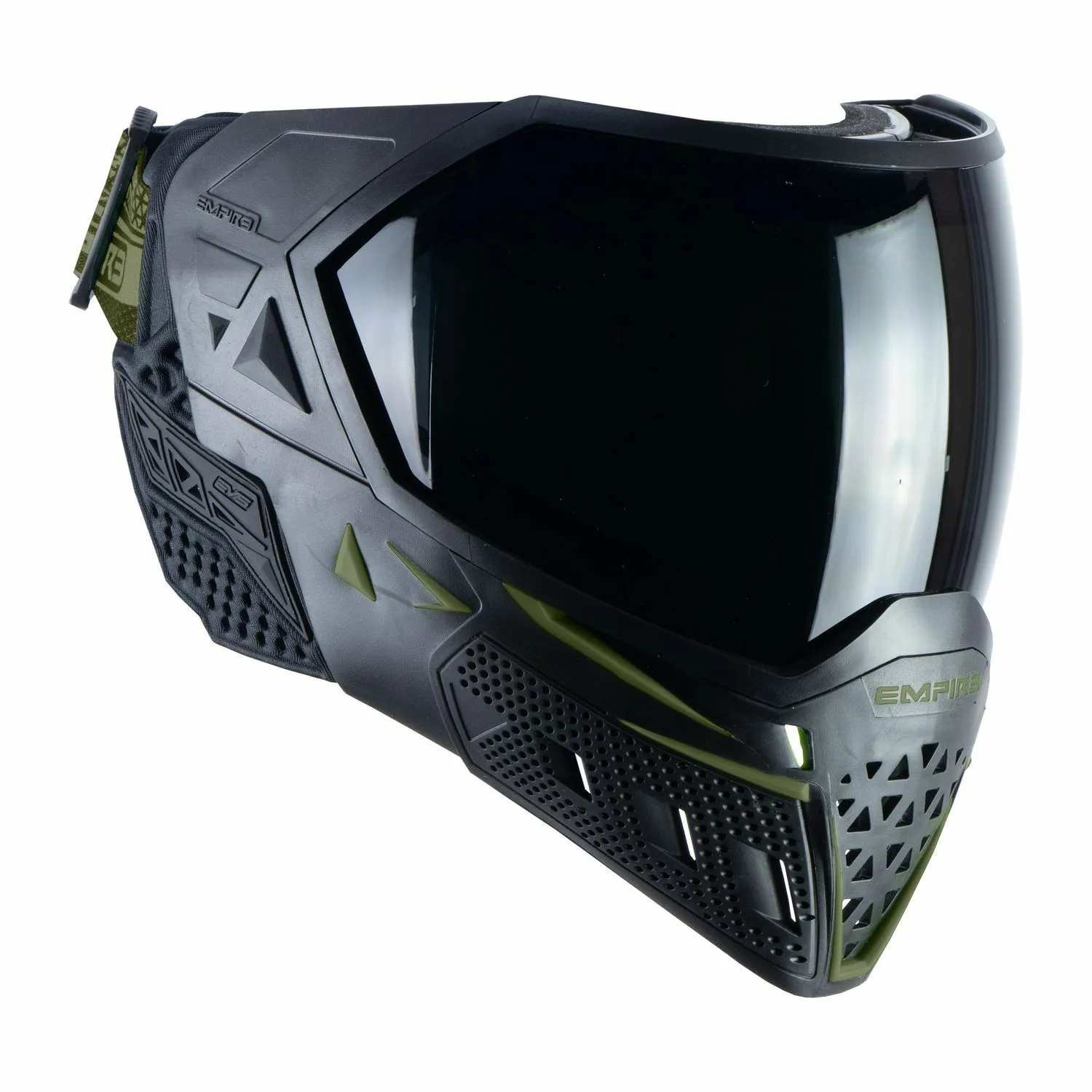 Empire EVS Goggle Black/Olive, 2 Thermal Linssiä Clear/Ninja