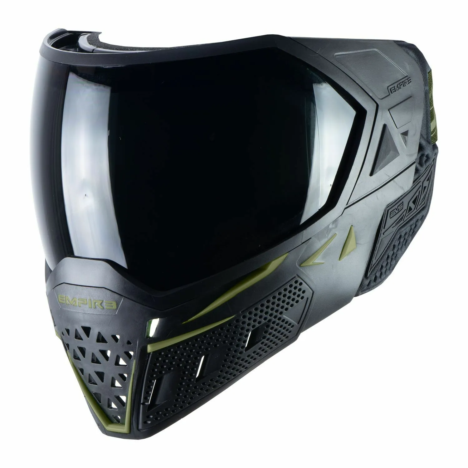 Empire EVS Goggle Black/Olive, 2 Thermal Linssiä Clear/Ninja