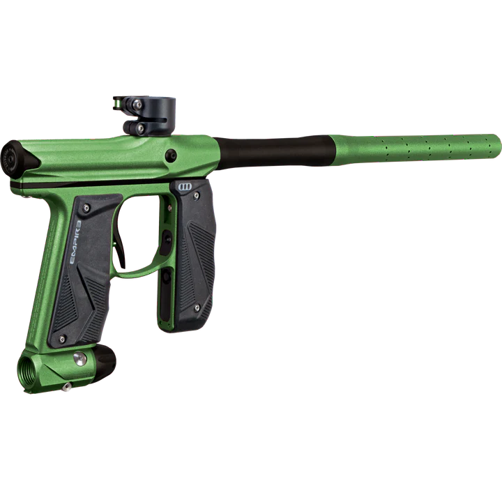 Empire Mini GS Paintball Gun - Dust Green/Black 2-pc Barrel