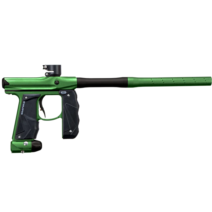 Empire Mini GS Paintball Gun - Dust Green/Black 2-pc Barrel