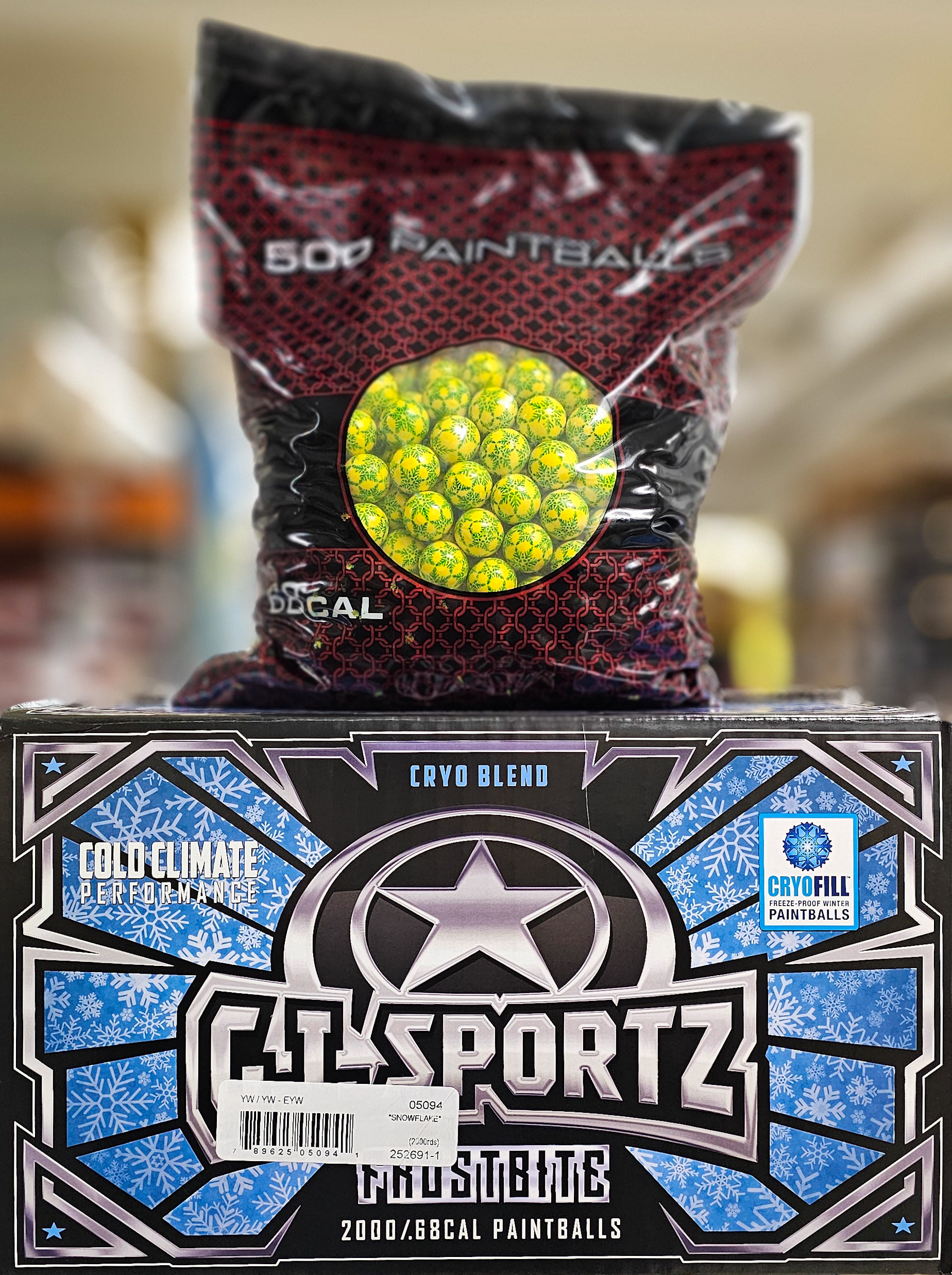 GI Frostbite Paintballs .68 Cal 2000 rd