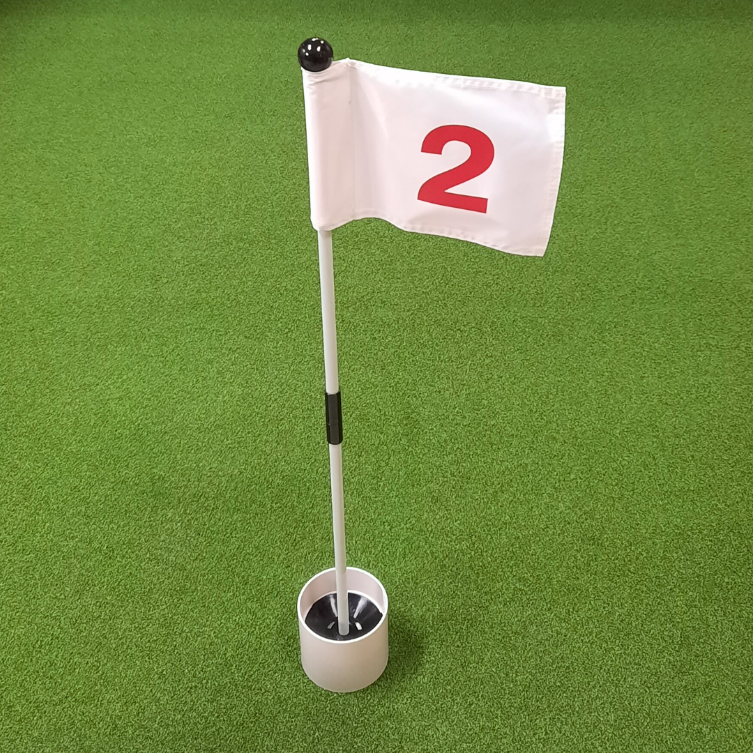 Greenside Golf Putting Cup with Flag "2"