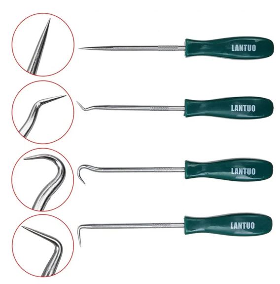 O-Ring Pick Set, 4 Pcs