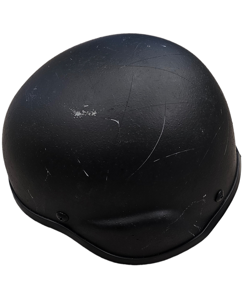 PASGT Kevlar Helmet, Black - USED