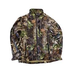 Fleece Lined Camo Jacket, XL - USED