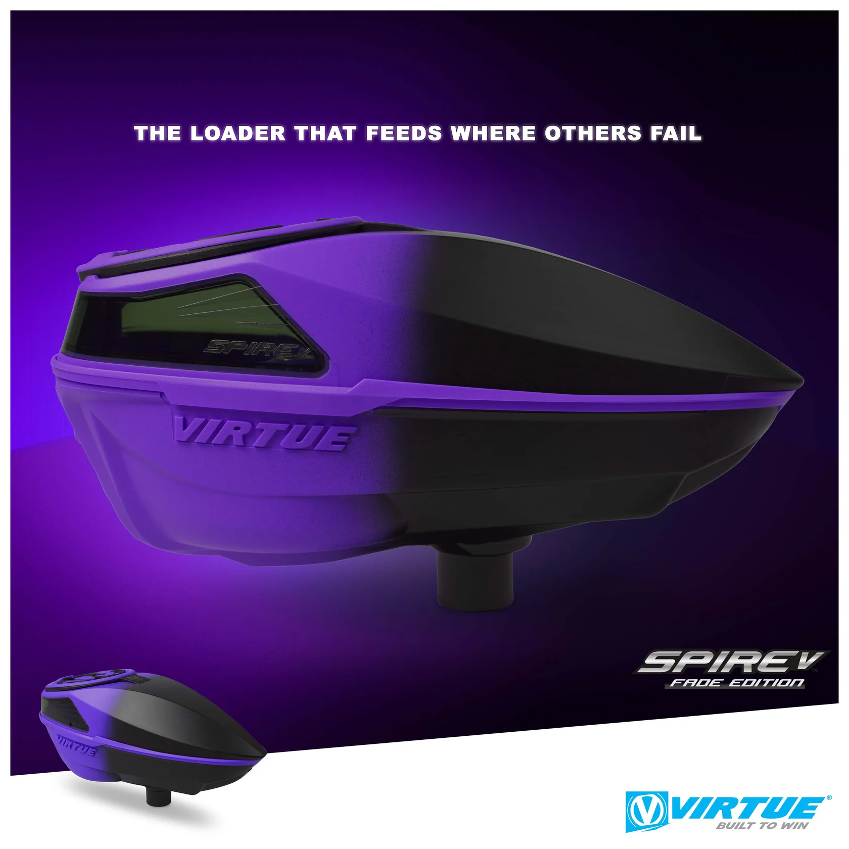 Virtue Spire V Loader - Purple Black Fade